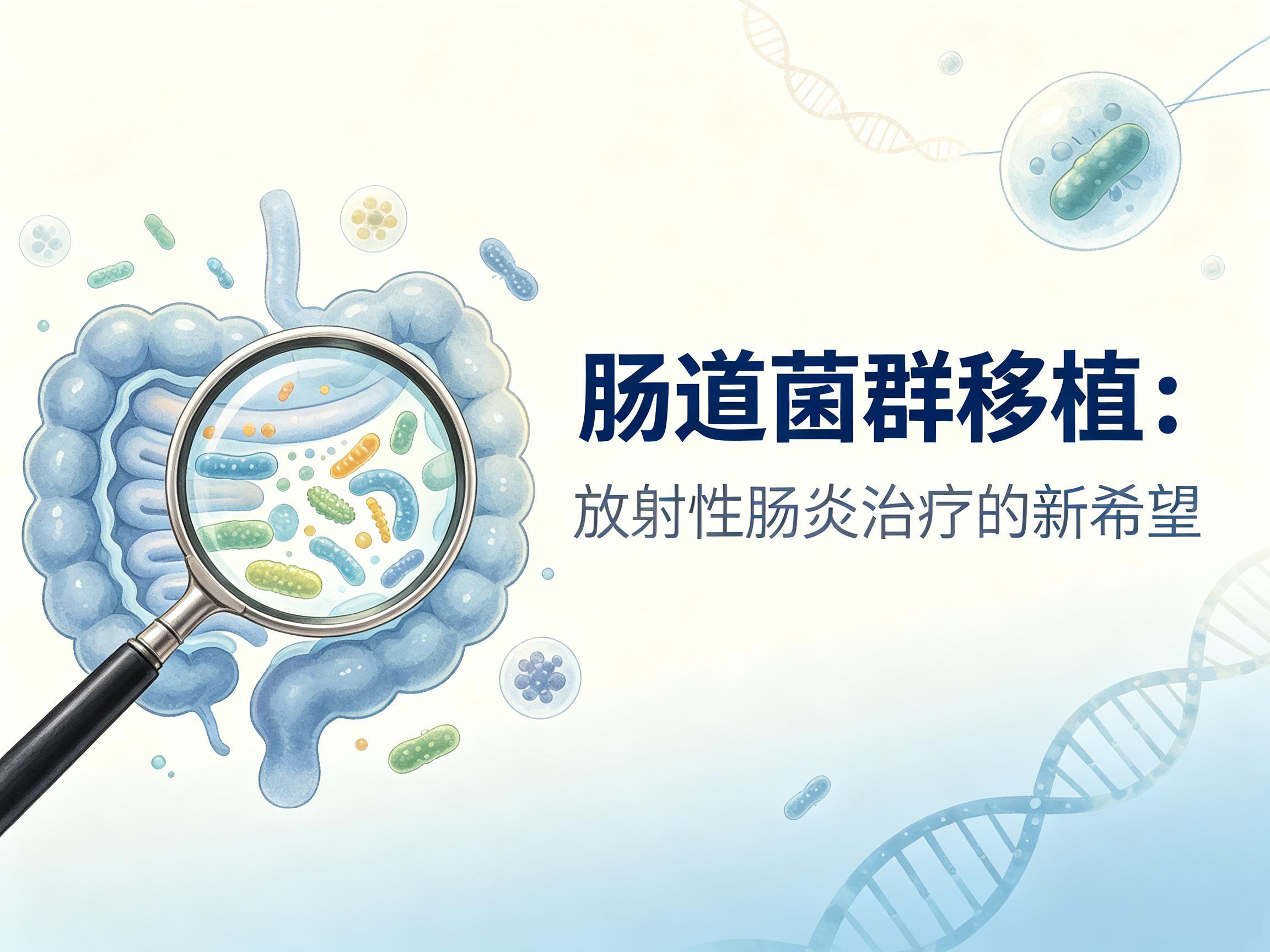 株洲市|第3期 肠道菌群移植：放射性肠炎治疗的新希望